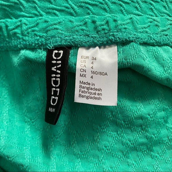 Divided - Teal Dress - Picture 3 of 4